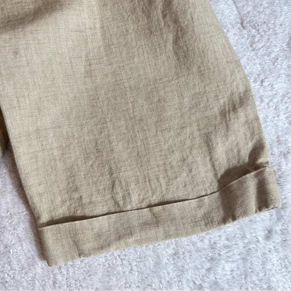 Nautica Men’s 100% Linen Pants Tan Size 34x32 - Picture 8 of 8